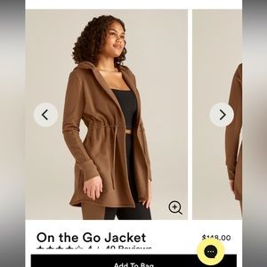 Beyond Yoga On the Go jacket - NWT